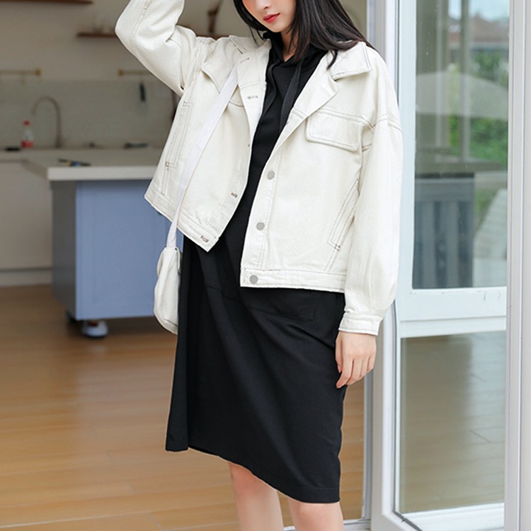 ゆったり 大きめ デニムジャケット