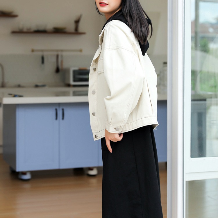 ゆったり 大きめ デニムジャケット