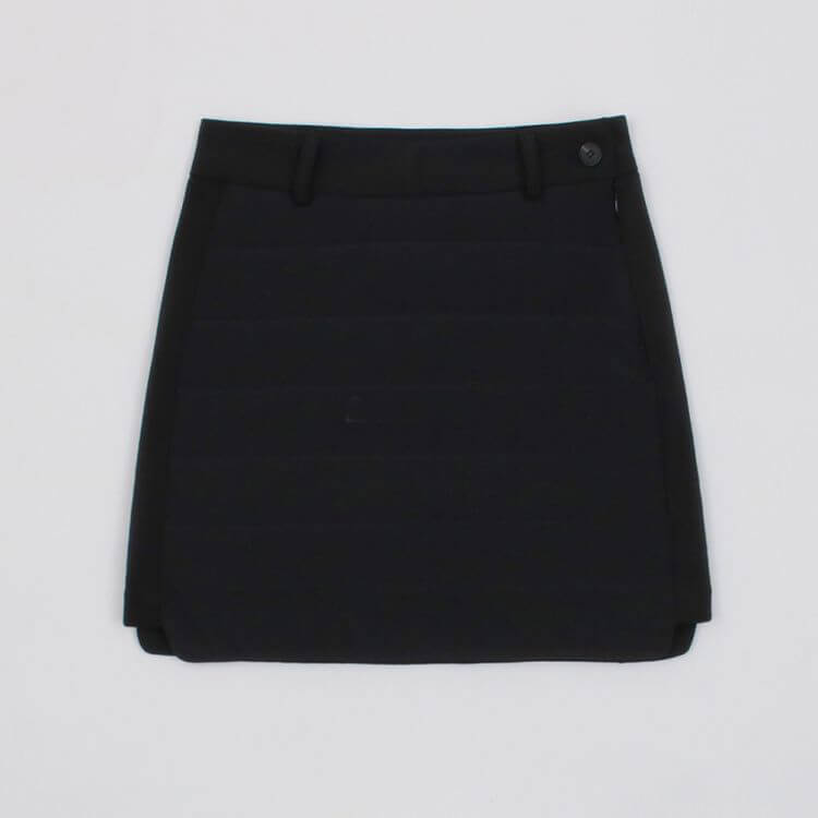 韓国ゴルフウェア サイドカラー ペディング ミニスカート