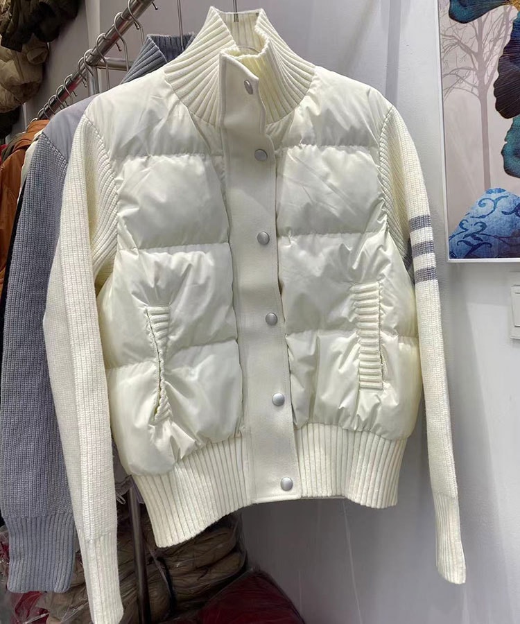 PXG ゴルフ レディース ジャケット ダウン×ニット 切替 トップス人気 24新作！PXG ゴルフウェア レディース ダウンジャケット トップス