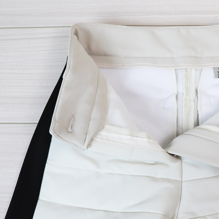 韓国ゴルフウェア パディング バイカラー ショートパンツ