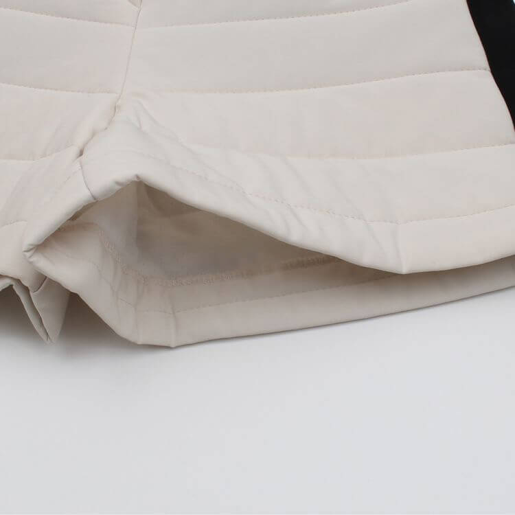 韓国ゴルフウェア パディング バイカラー ショートパンツ