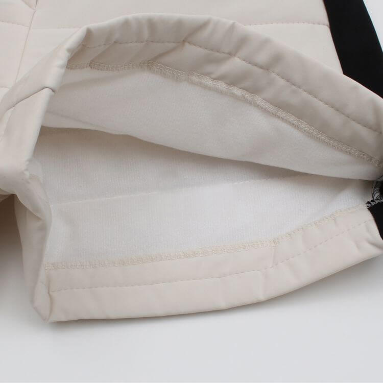 韓国ゴルフウェア パディング バイカラー ショートパンツ