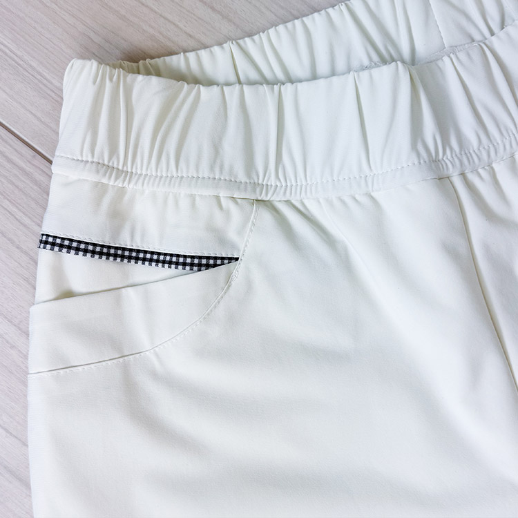 韓国ゴルフウェア 裏起毛 ストレッチ ロングパンツ