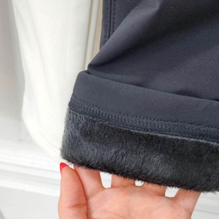 韓国ゴルフウェア 裏起毛 ストレッチ ロングパンツ