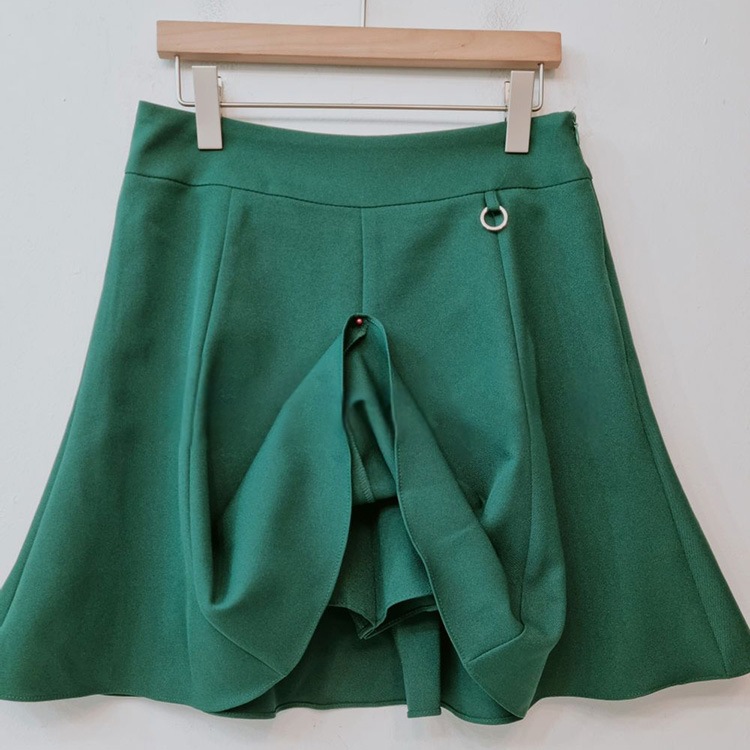 韓国ゴルフウェア フレア ミニスカート