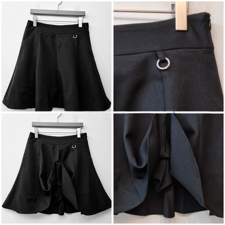 韓国ゴルフウェア フレア ミニスカート