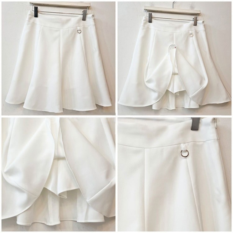 韓国ゴルフウェア フレア ミニスカート