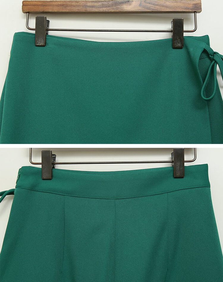 ウエストリボン エレガント ラップ ショートパンツ 韓国ゴルフ