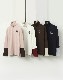 配色 ハイネック ストレッチ 長袖 Ｔシャツ 韓国ゴルフウェア