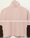 配色 ハイネック ストレッチ 長袖 Ｔシャツ 韓国ゴルフウェア