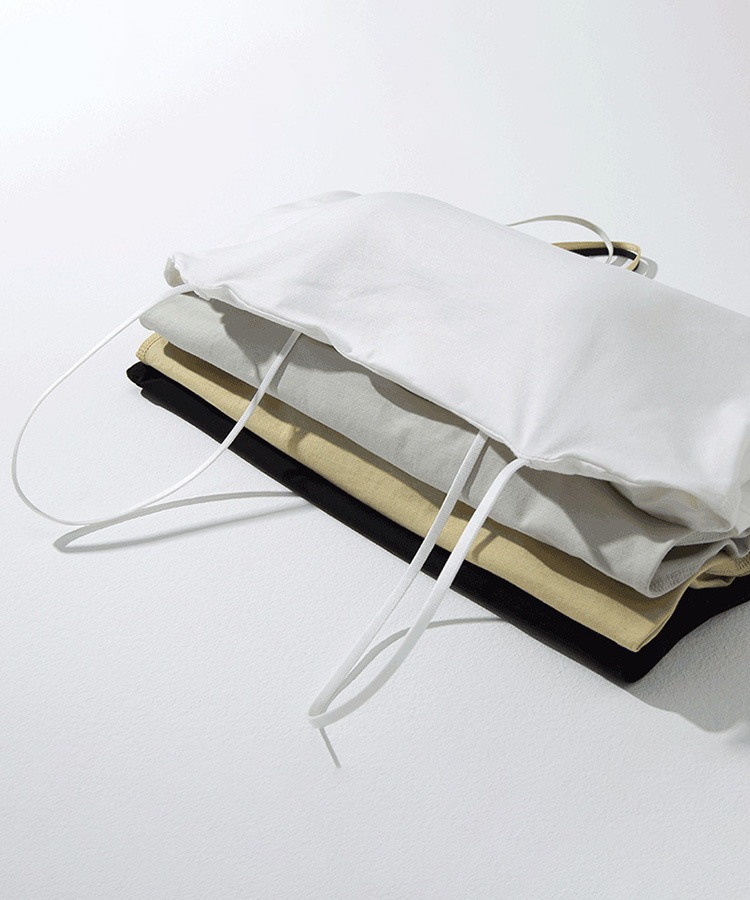 ショート丈 カップ付き インナー キャミソール トップス