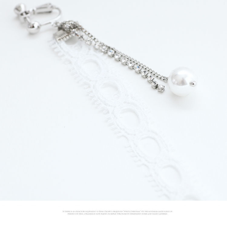 メール便送料無料 チェーン ピアス  揺れる