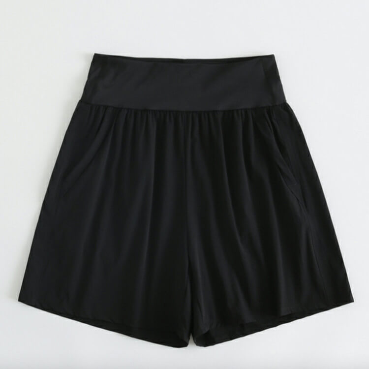 スポーツウエア ポケット付き 五分丈 ショートパンツ