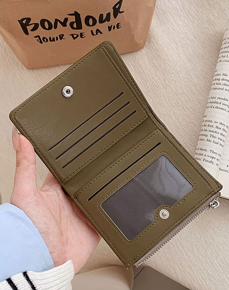 ミニ財布 レディース 二つ折り財布 カードケース 小さい 財布 コンパクト