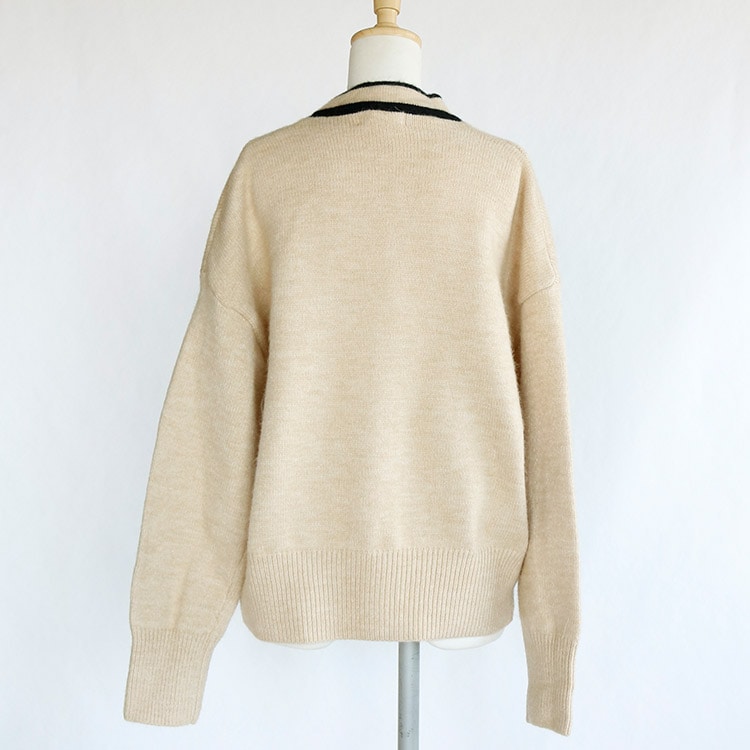 ショート丈 ニットカーディガン