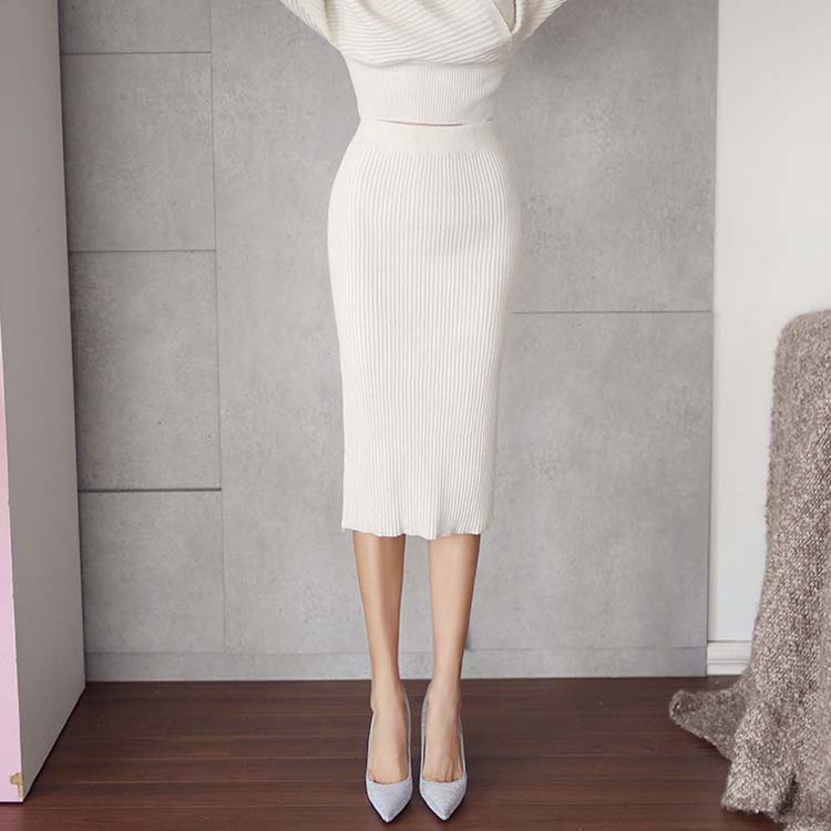 きれいめ ドルマンスリーブ Vネック ニットアップ | レディース