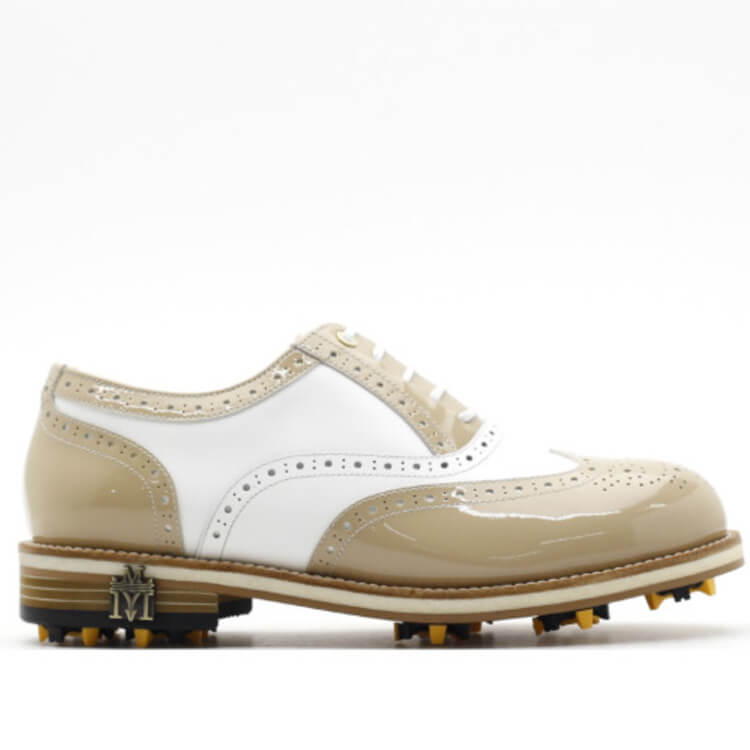 ゴルフシューズ レディース トラディションズ 韓国 ハンドメイド 配色 クラシックシューズ
