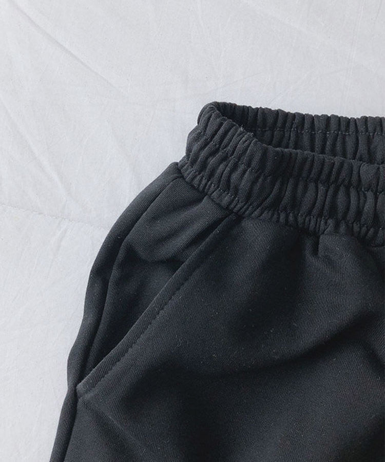 ワンポイント ゆったり ワイド ショートパンツ