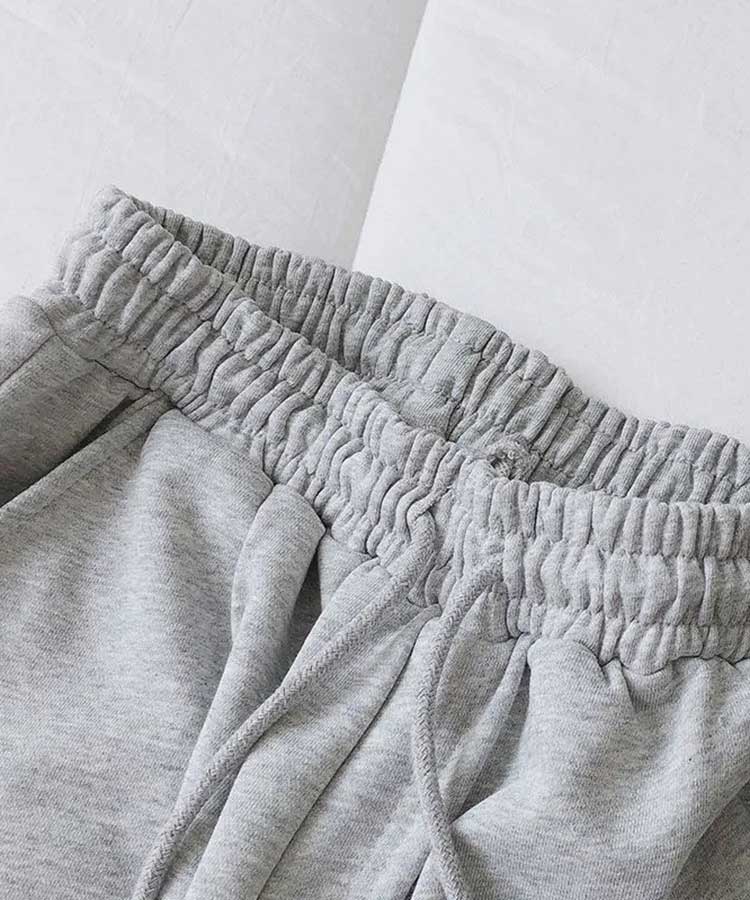 ワンポイント ゆったり ワイド ショートパンツ