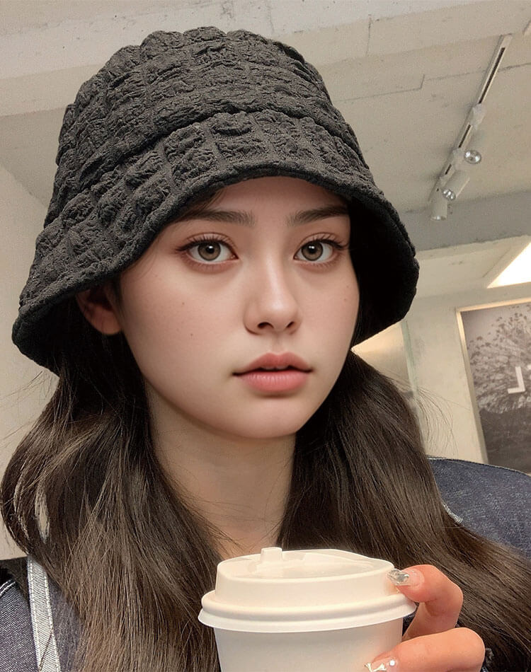 ふわくしゅ 韓国 バケットハット 帽子 レディース