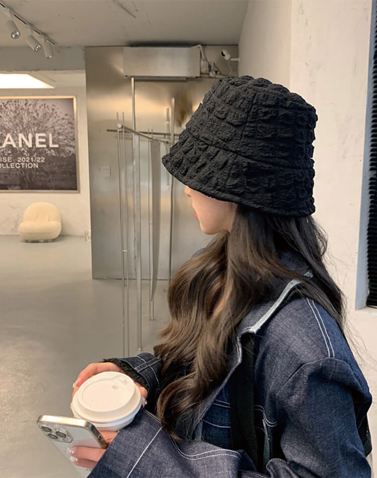 ふわくしゅ 韓国 バケットハット 帽子 レディース