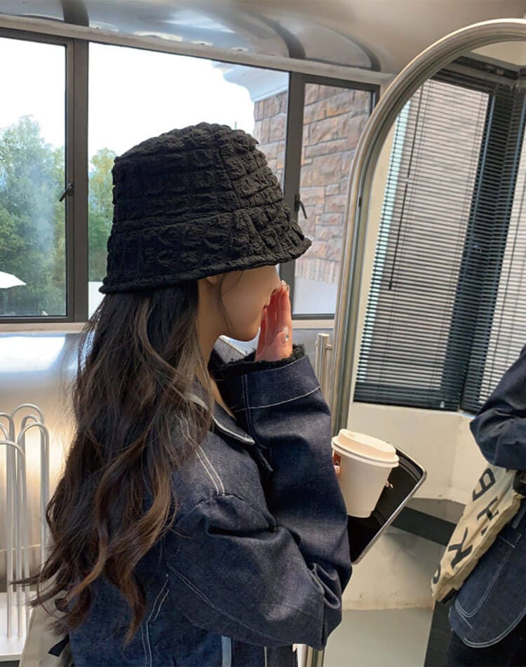 ふわくしゅ 韓国 バケットハット 帽子 レディース