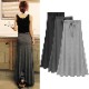スリット入り Aライン ロング丈 カジュアル スカート