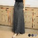 スリット入り Aライン ロング丈 カジュアル スカート
