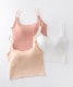 背中見せ インナー カップ付きキャミソール