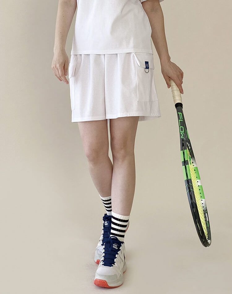 ゴルフ レディース 涼感ハーフパンツ