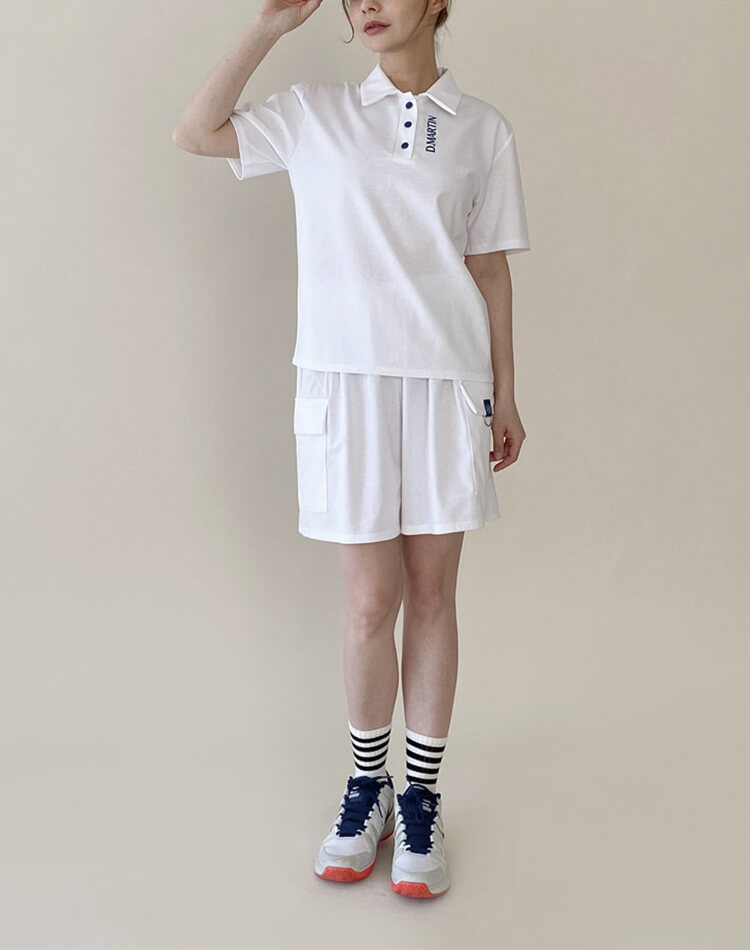 ゴルフ レディース 涼感ハーフパンツ