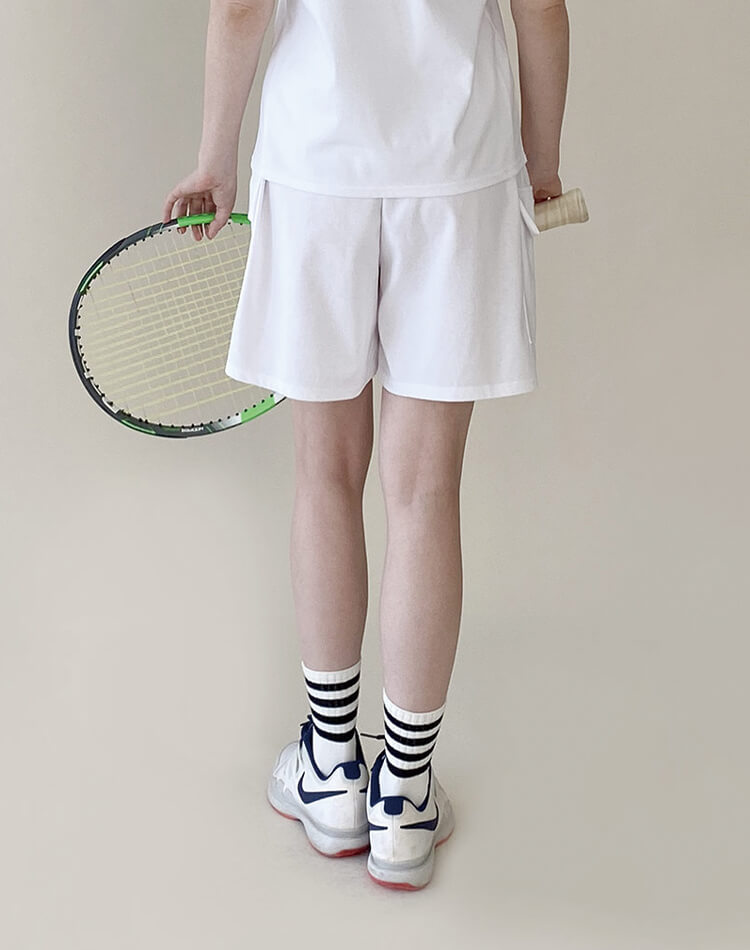 ゴルフ レディース 涼感ハーフパンツ