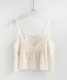 レイヤード ジャガードレース キャミソール ビスチェ