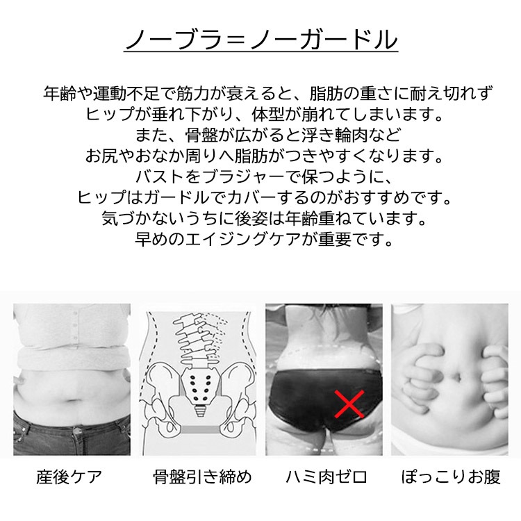 骨盤引き締め 美ボディ シェイプアップ ガードル