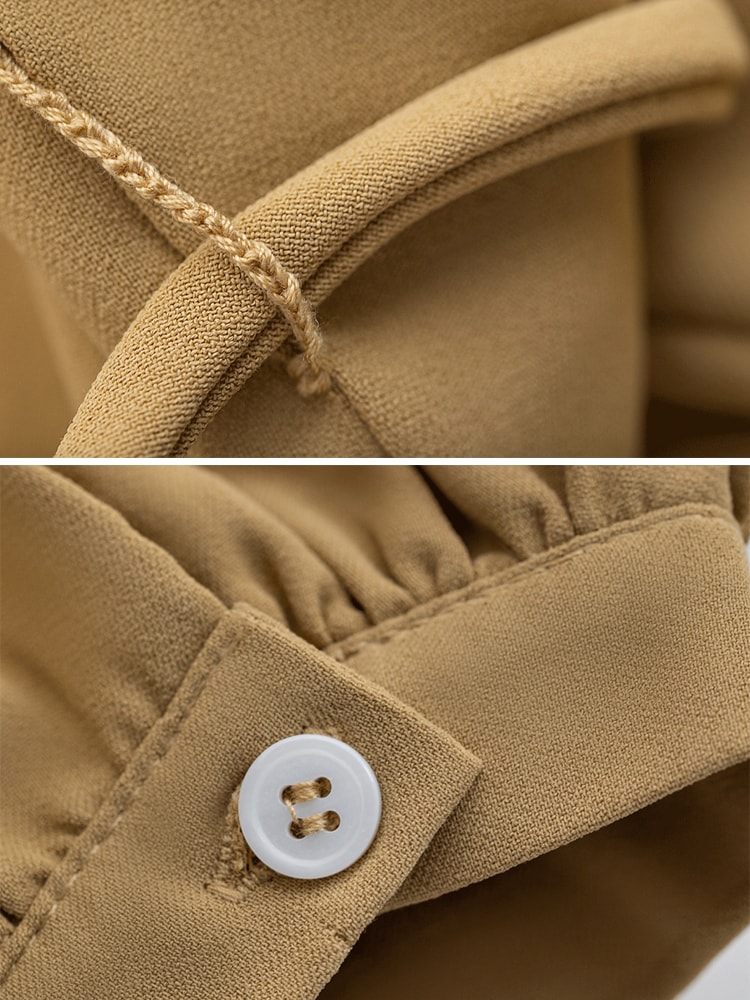 シンプル キーネック ミモレ丈 ゆったり ワンピース