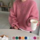 9color ふんわり 厚手 ニット トップス

