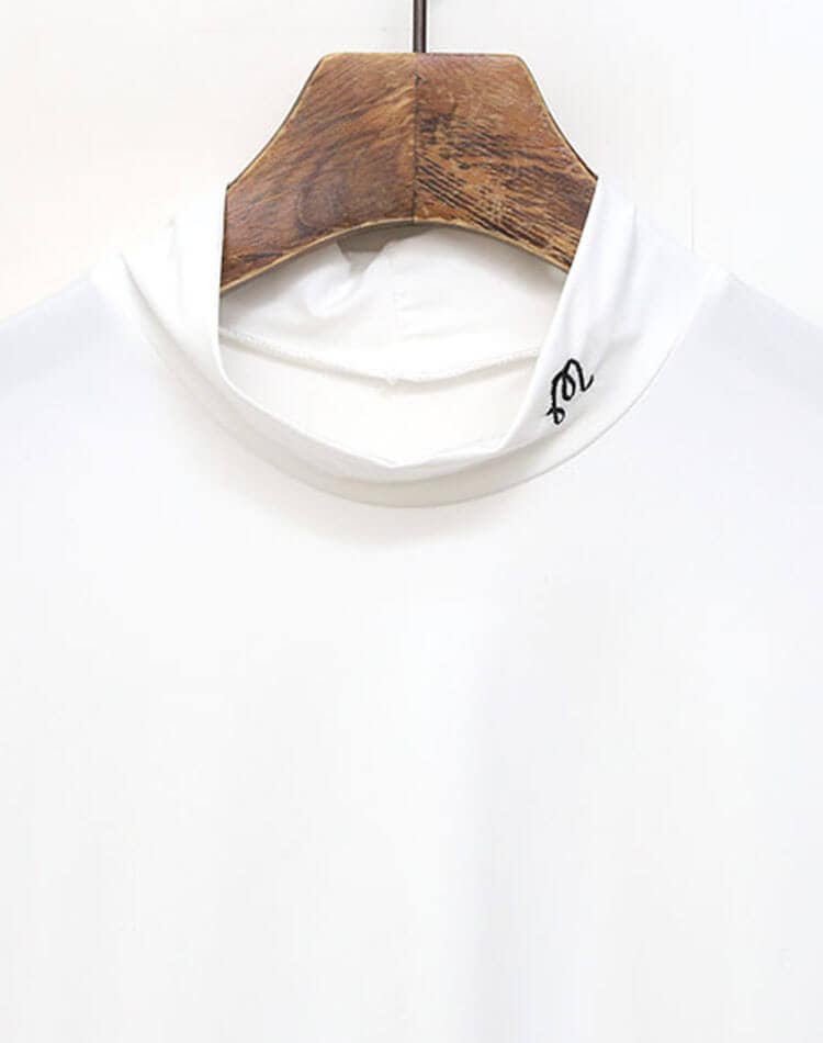 冷感 ハイネック Tシャツ ゴルフ レディース 長袖