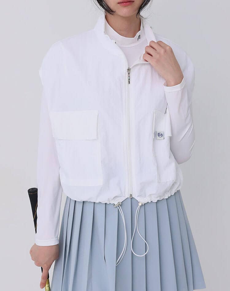 冷感 ハイネック Tシャツ ゴルフ レディース 長袖