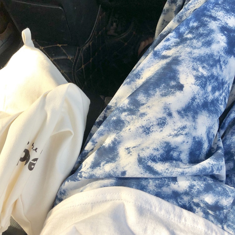 タイダイ ストレッチ ロングパンツ