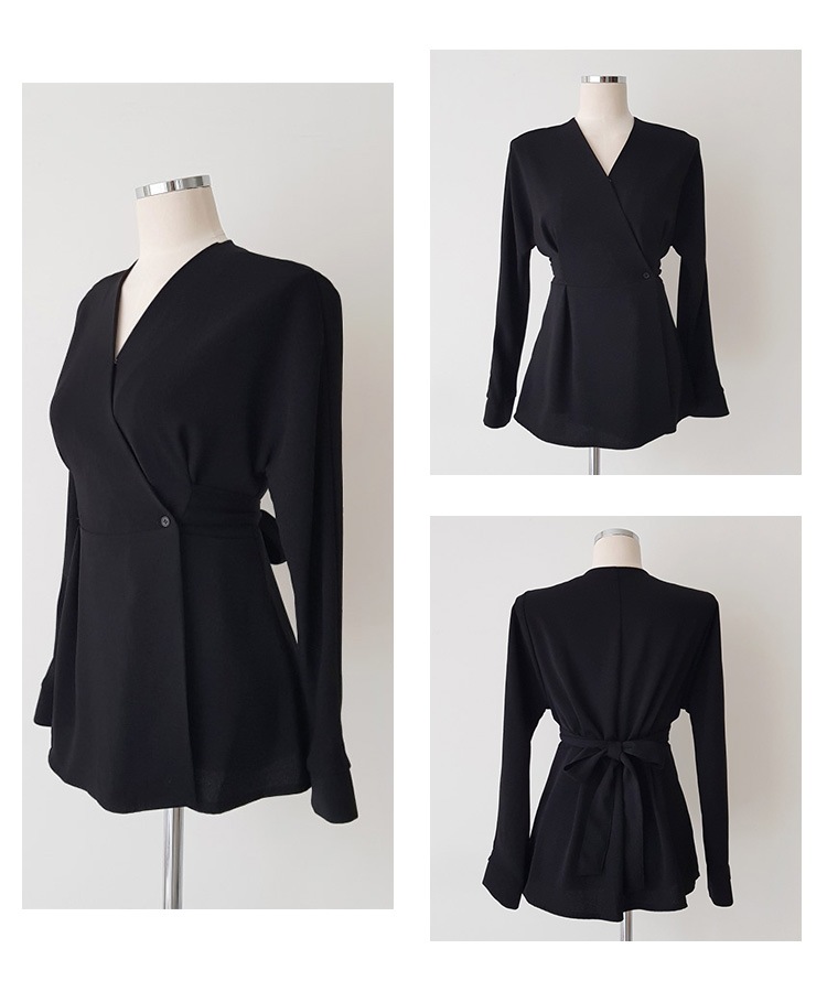 ウエストマーク カシュクール 長袖 ブラウス

