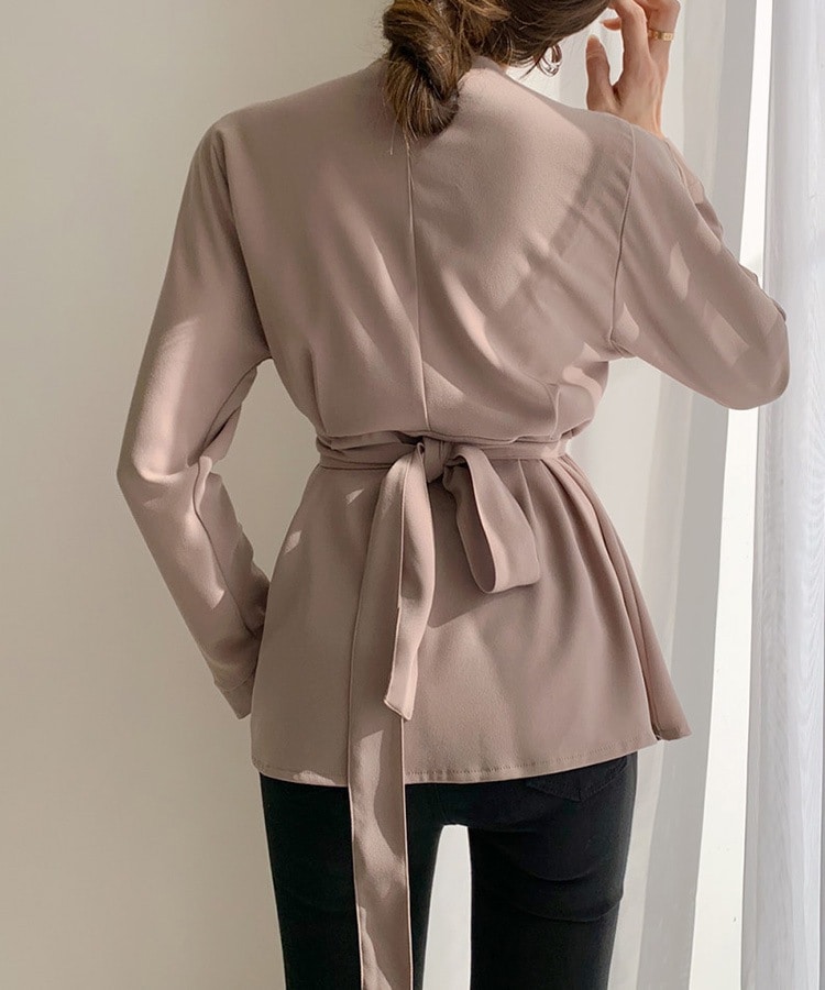 ウエストマーク カシュクール 長袖 ブラウス

