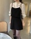 バックリボン ビスチェ ミニスカート セットアップ