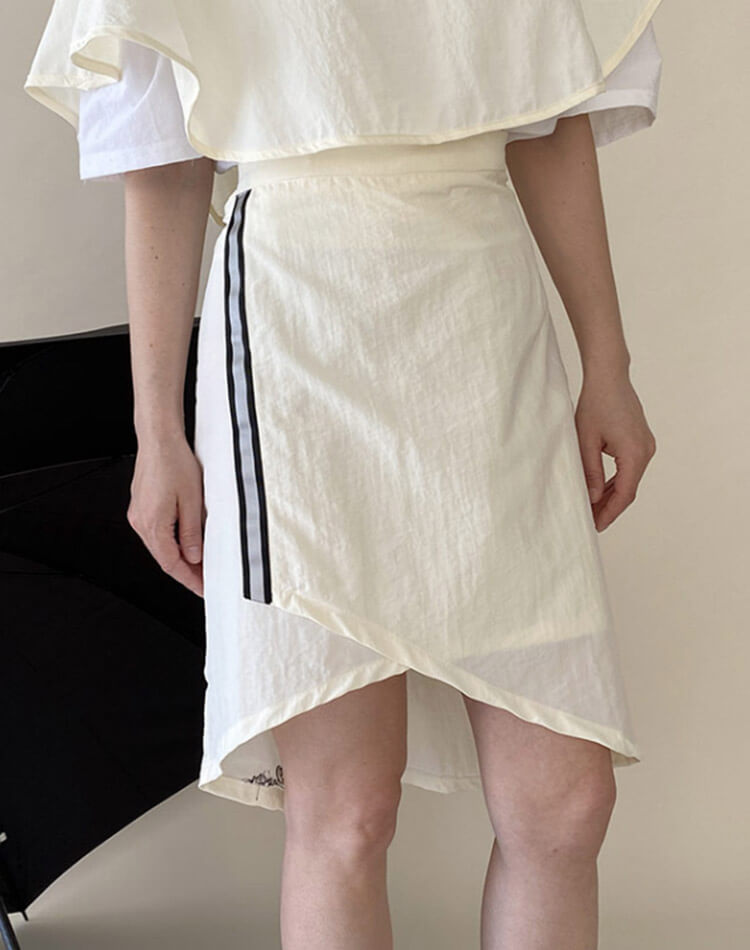 ゴルフ レインコート スカート セット フード付き ポンチョ