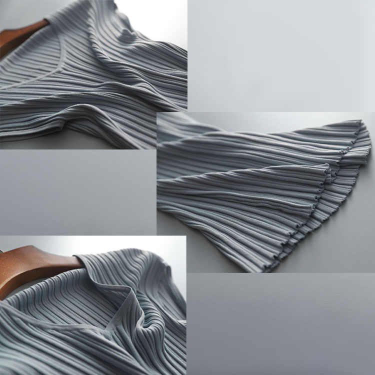 エレガントフィット リブニット タイトワンピース