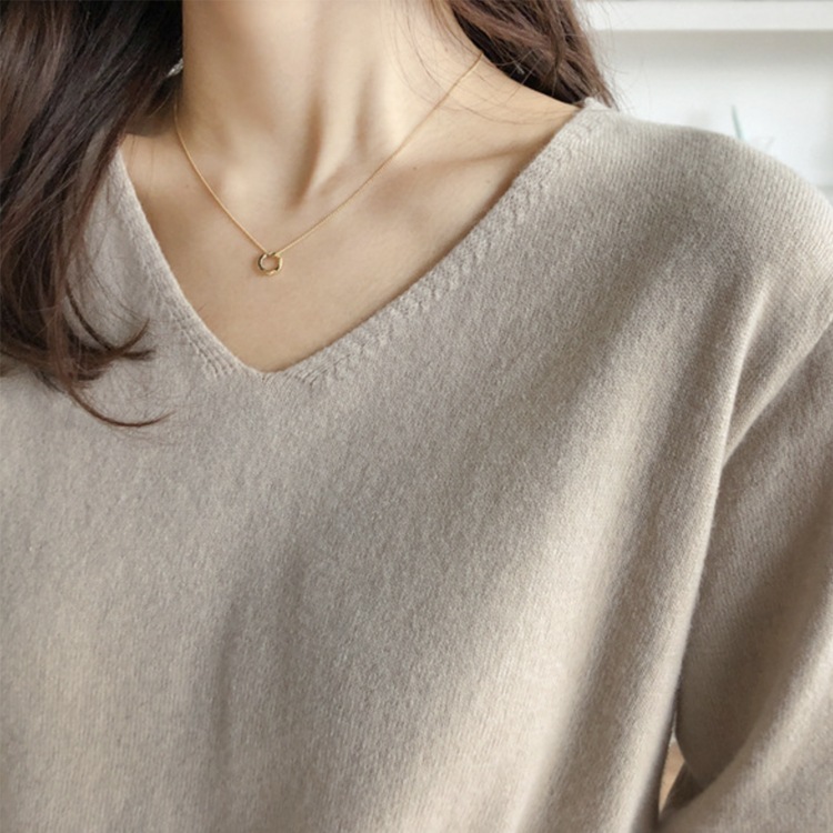 てろんと感 サマーニット 5分袖 カットソー Tシャツ