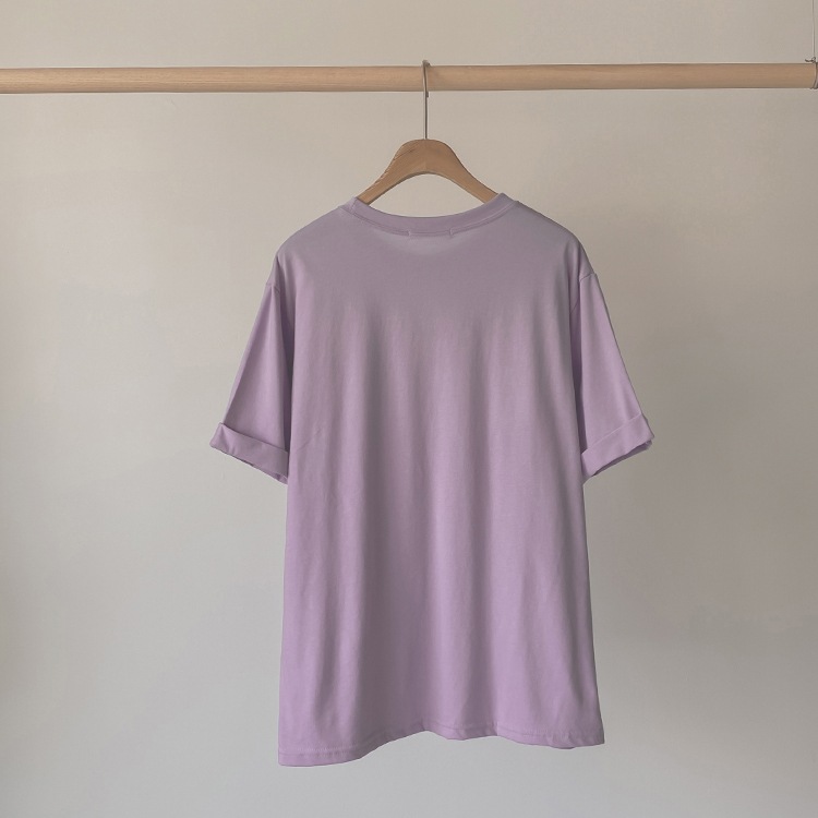 ロールアップ 半袖 Tシャツ