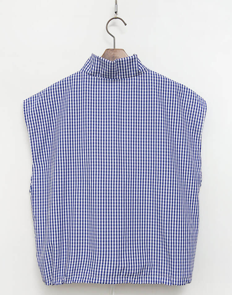 セットアップ可能！ ギンガムチェック ゴルフ トップス