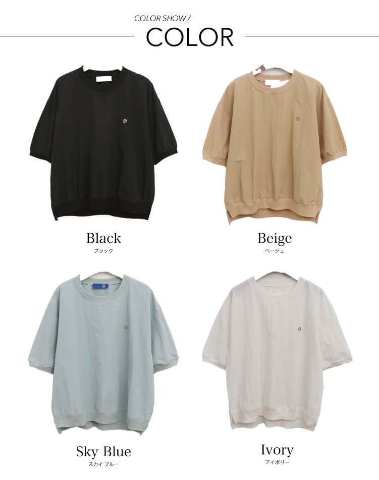 ゴルフ レディース 半袖 ナイロン Tシャツ