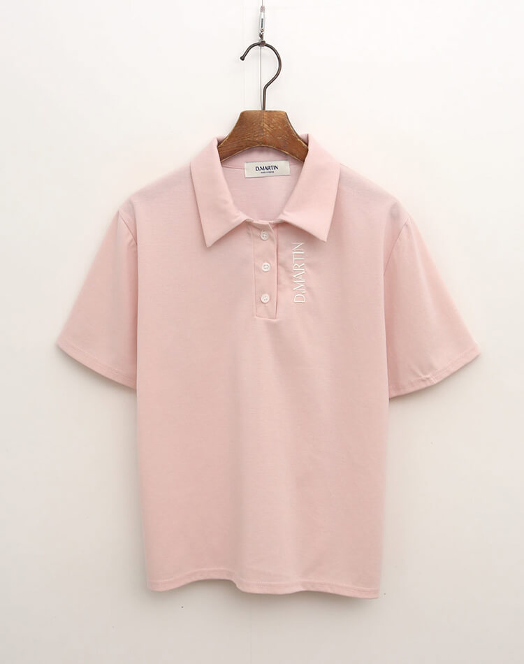 韓国 ゴルフ 半袖 ポロシャツ レディース